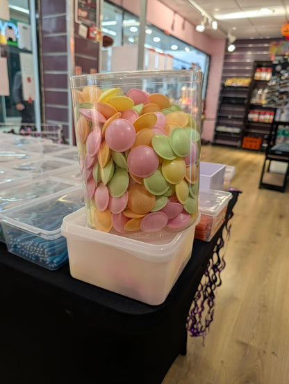 Giant tub of Flying Saucers