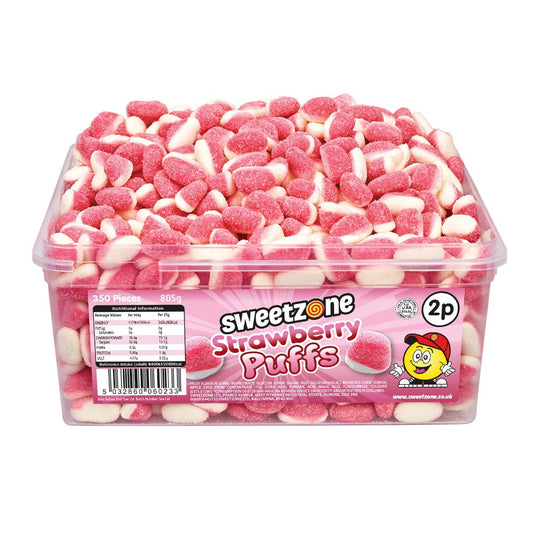 Sweetzone Strawberry Puffs 805g