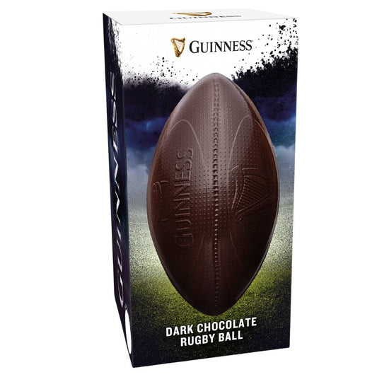 Guinness Dark Chocolate Rugby Ball Truffle Easter Egg 196g