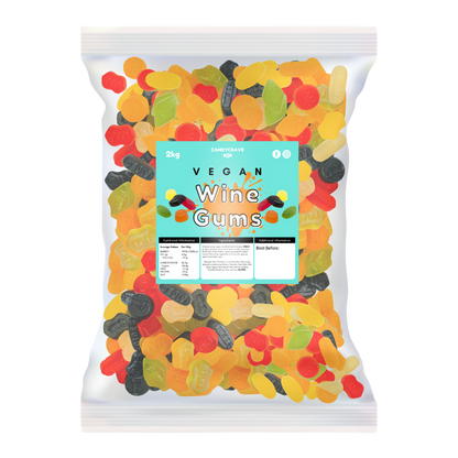 Candycrave Vegan Wine Gums 2kg