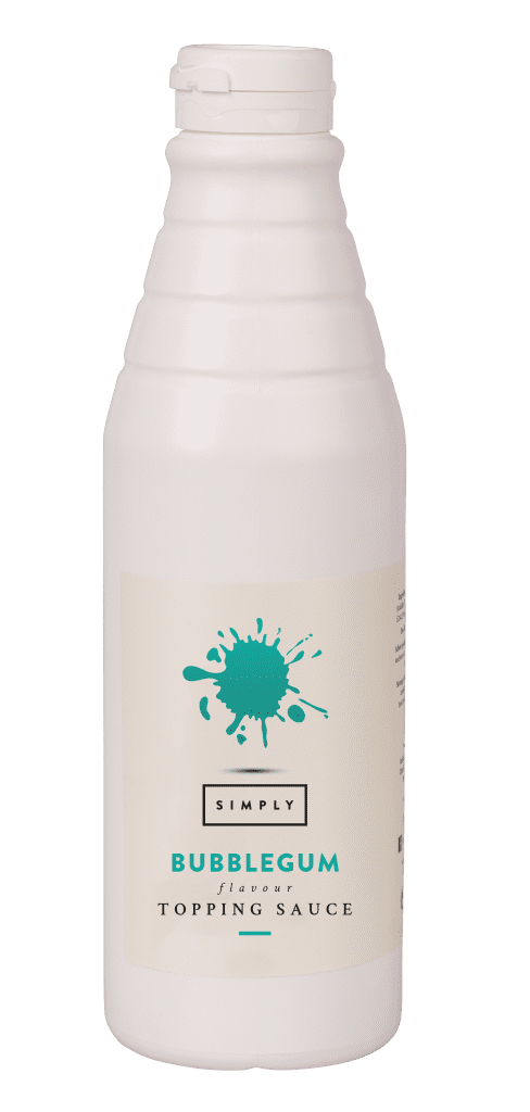 Simply Bubblegum Flavour Topping Sauce 1kg