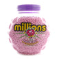 Millions Raspberry Candy Jars - 2.27kg