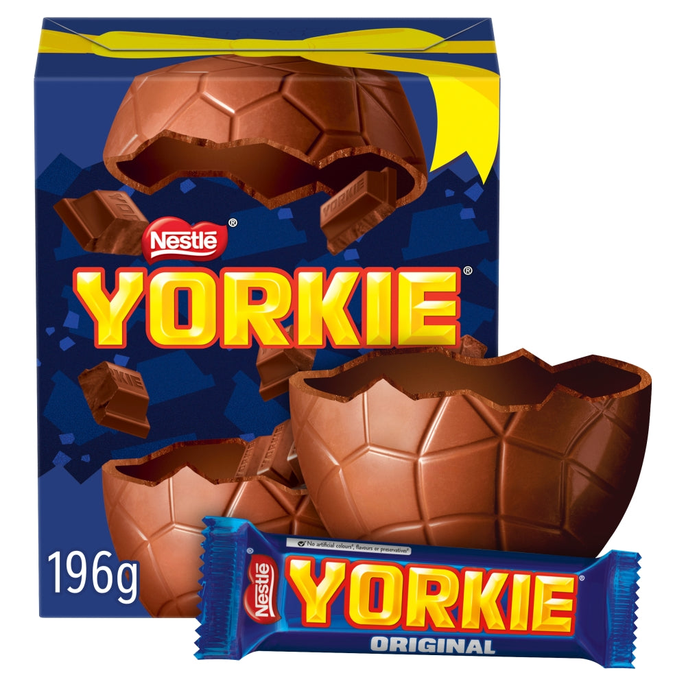 Yorkie Milk Chocolate Large Easter Egg 196g
