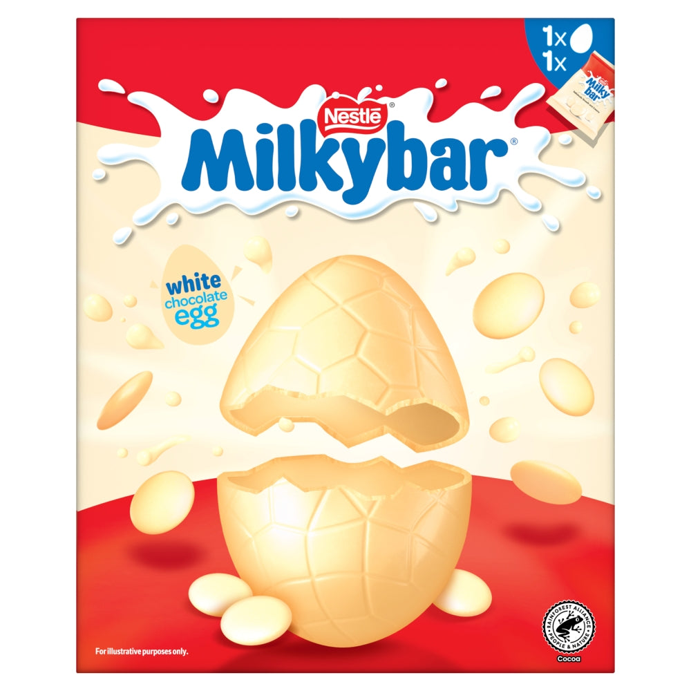 Milkybar White Chocolate Large Easter Egg 180g