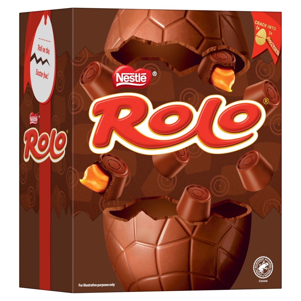 Rolo Milk Chocolate Large Easter Egg 202g