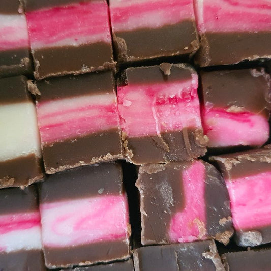 Jammie Wagon Fudge (wagon wheel)