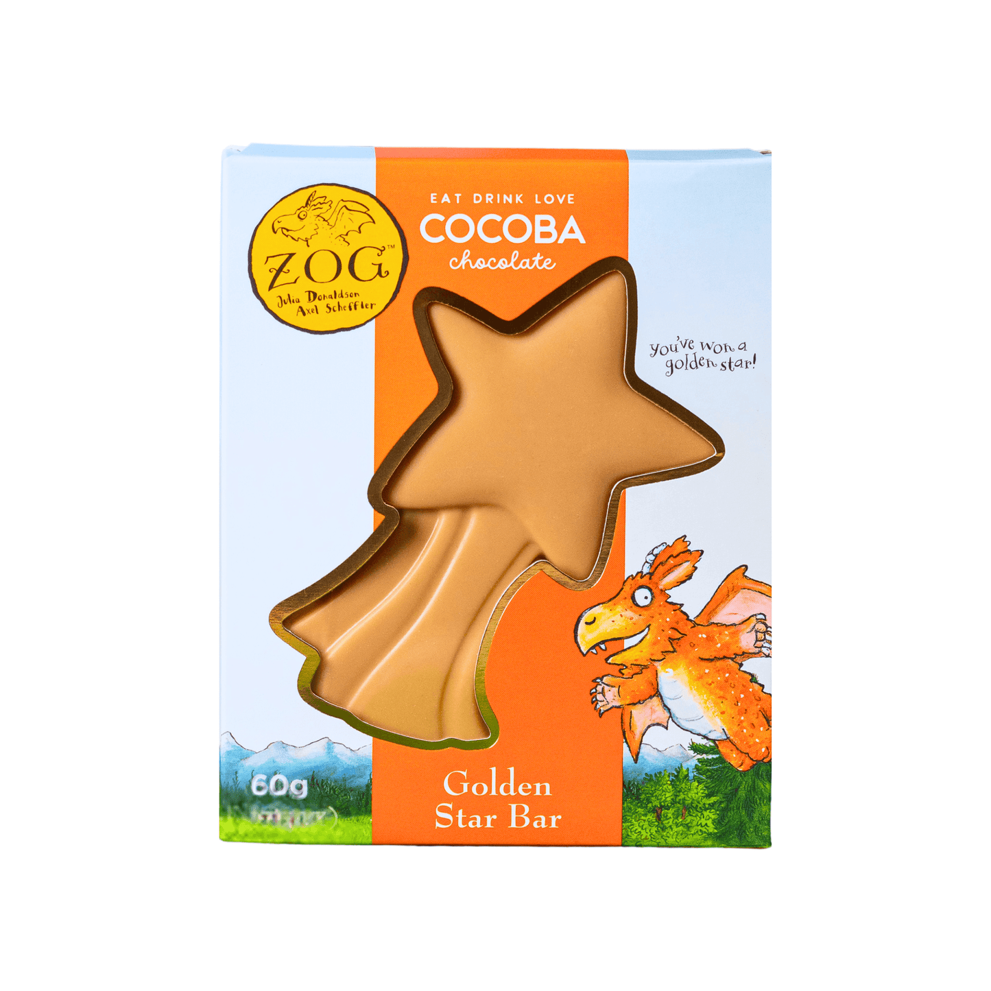 Cocoba Golden Star Chocolate Bar