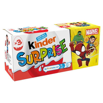 Kinder Surprise Milk Chocolate Eggs With Toy Multipack 63g