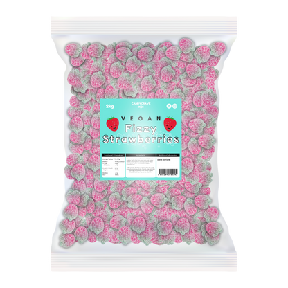 Candycrave Vegan Fizzy Strawberries 2kg