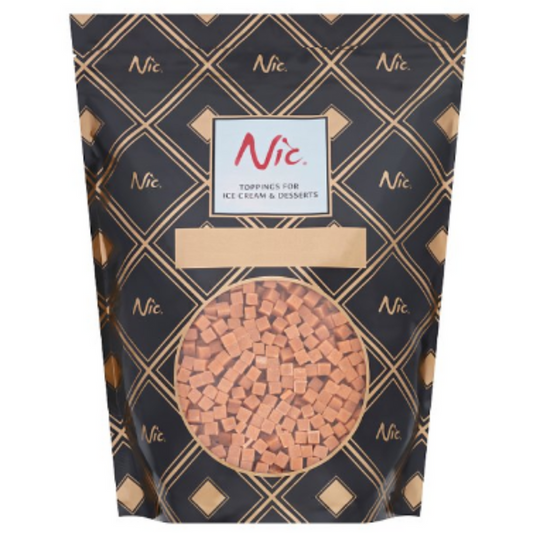Nic Caramel Mini Fudge Cubes 1kg