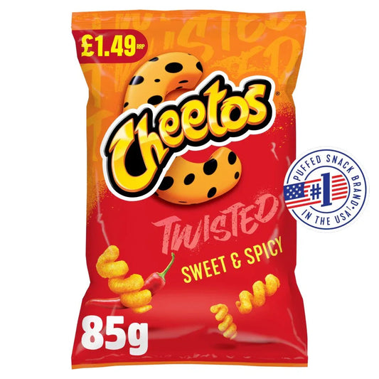 Cheetos Twisted Sweet & Spicy Sharing Crisps 90g