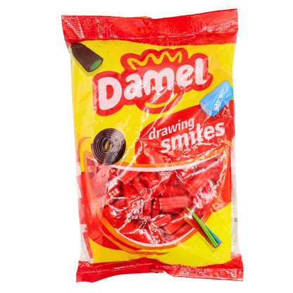 Damel Strawberry Shiny Bricks Bag 1kg