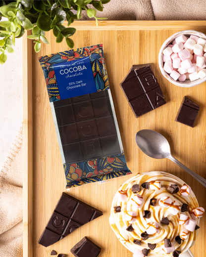 Cocoba 55% Dark Chocolate Bar