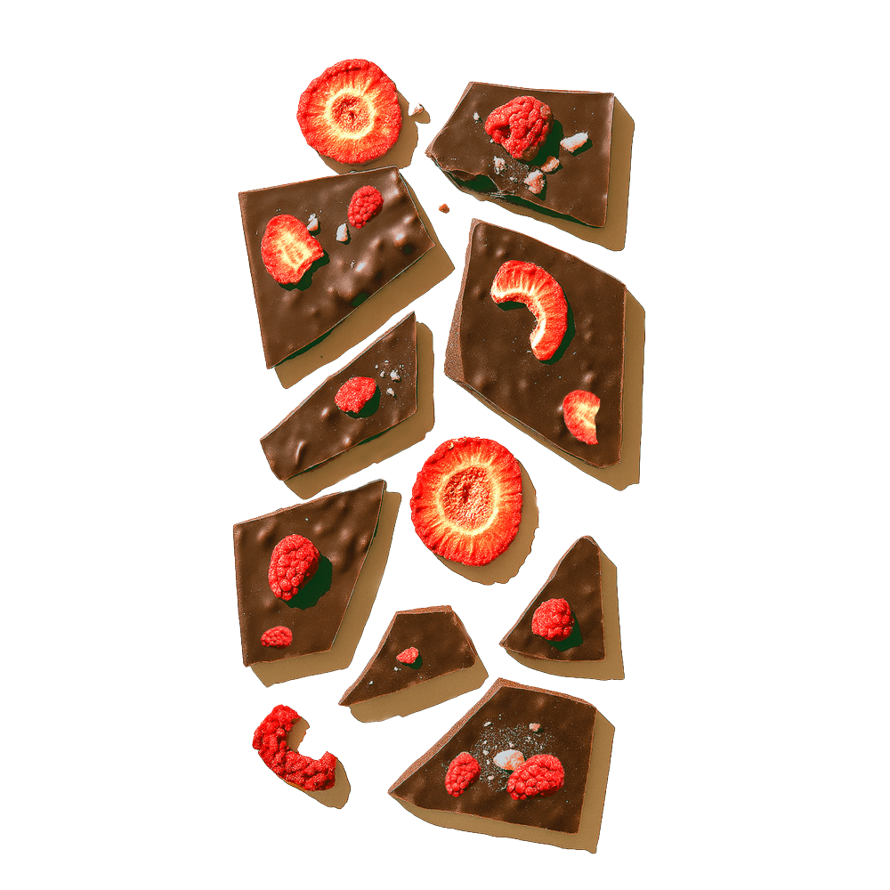 Dirty Cow Hail Mary Berry Plant Based Chocolate Bar 80g