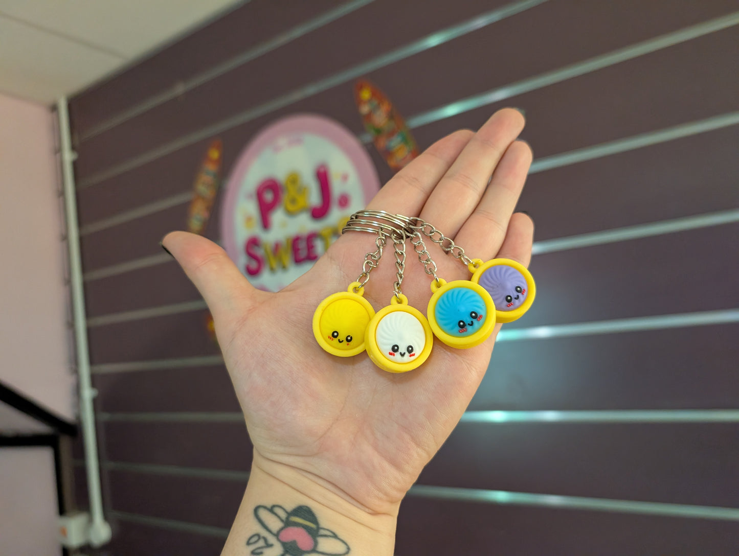 Dumpling keyrings